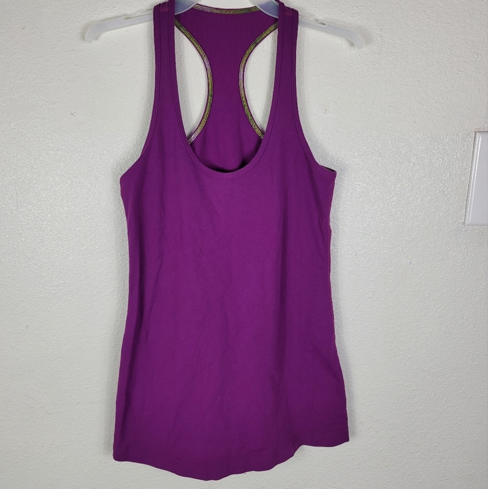 Lululemon Athletica Woman's Racer back Tank Toppurple Sz S
